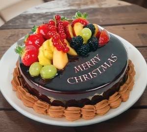 Christmas Special Chocolate Fruit Cake