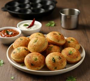 Kuzhi paniyaram veg [6 pieces]