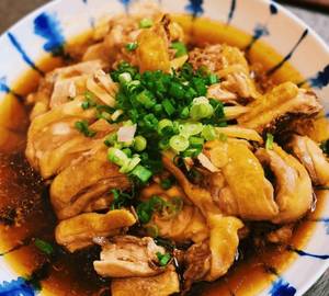 Black pepper steam chicken