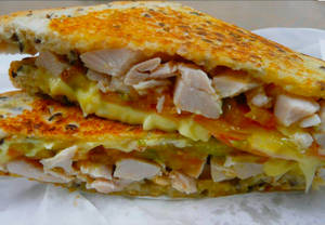 Chunky Cheesy Chicken Sandwich