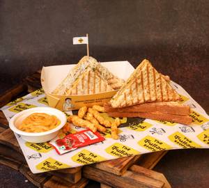 Grilled Street Masala Cheese Sandwich