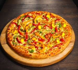 Pizza red pepper paneer