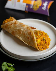 Indie Chatpata Aloo Kathi Roll