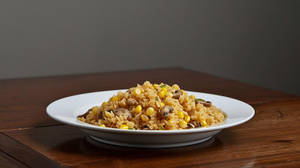 Butter Corn Mushroom Fried Rice