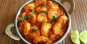 Prawns Butter Masala (4 Pcs)