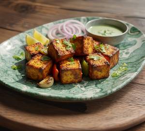 Achari paneer tikka