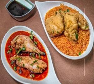 Tripple chicken rice