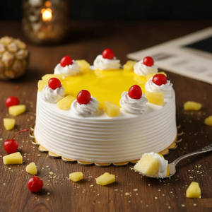Eggless Pineapple Cake 1/2kg