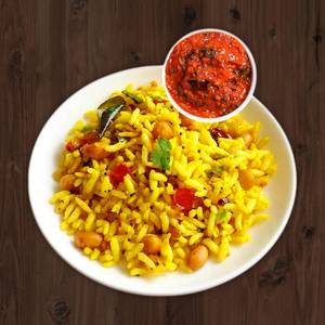 Uggani With Tomato Chutney