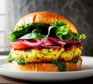 Spicy Veg Burger