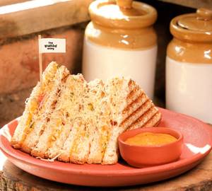 Grilled Veg Supreme Cheese Sandwich