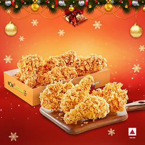 4Pcs Fried Chicken Classic + 4Pcs Fried Chicken Wings