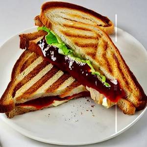 Jam Toast Sandwich