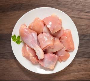Tender Chicken Skinless Currycut 1Kg