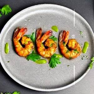 Butter garlic prawn