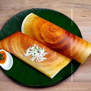 Open Butter Masala Dosa