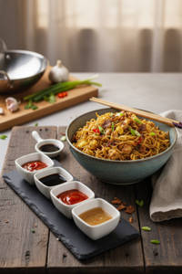 Chicken Burnt Garlic Noodles (small)