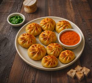 Paneer fried momos