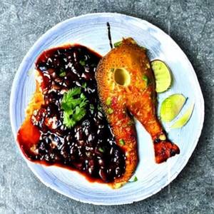 Basa fish in choice of sauce black bean sauce