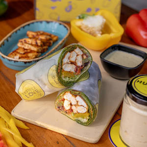 Hummus And Chipotle Paneer