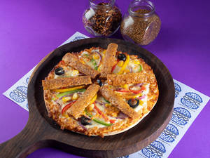 Mutton Kebab Pizza