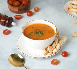 Roasted Tomato Basil Soup