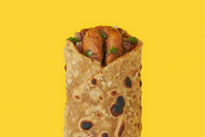 Whole Wheat Tandoori Mutton Seekh Kebab Roll