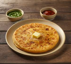 3 Aloo Paratha with Curd