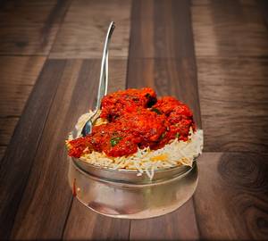 chicken lollypop biryani