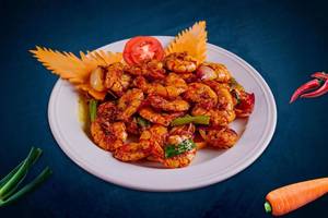 Classic Chilli Prawns Dry