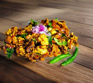 Chettinad egg brain fry