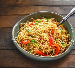 Hot Garlic Instant Noodles