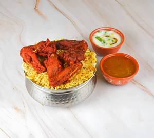 Mini Chicken Wings Biryani