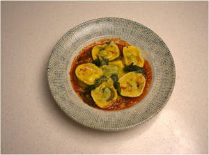Saffron Tortellini