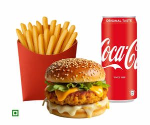 SK Makhani Paneer Burger Value Combo Meal