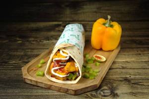 Afghani Soya Chaap Roll