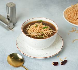 Asian Spicy Roasted Pepper Man chow Soup