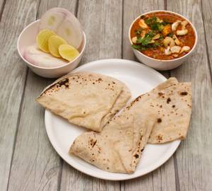 5 Roti With Mix Veg Sabji