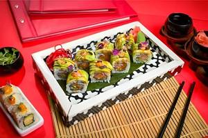 Crispy Cottage Cheese Sushi