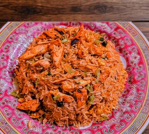 Smoked Chicken Chilli Garlic Fried Rice
