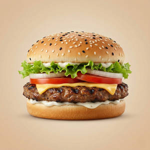 Grilled Spicy Lamb Burger