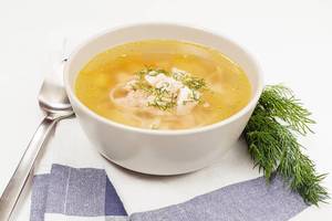 Chicken Clear Soup [Serves 2]