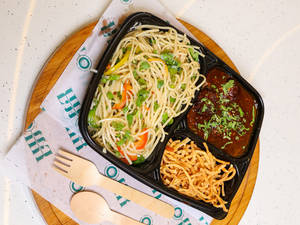 Manchurian Gravy With Noodles