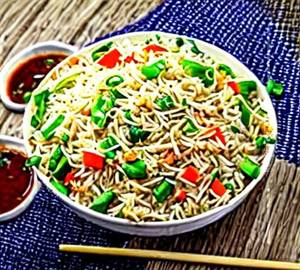 Chilli garlic veg fried rice