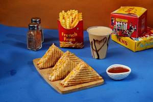 Cheese Mix Veg Special Grill Sandwich