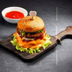 Cheese volcano [non veg]