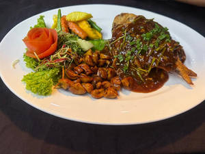 Wok Fried Whole Pomfret Platter