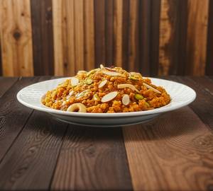 Desi Ghee Atta Halwa