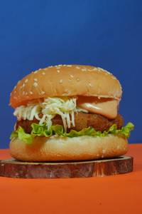Cheese Paneer Tikki Burger