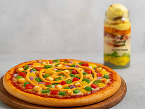 Desi Paneer & Pepper Pizza